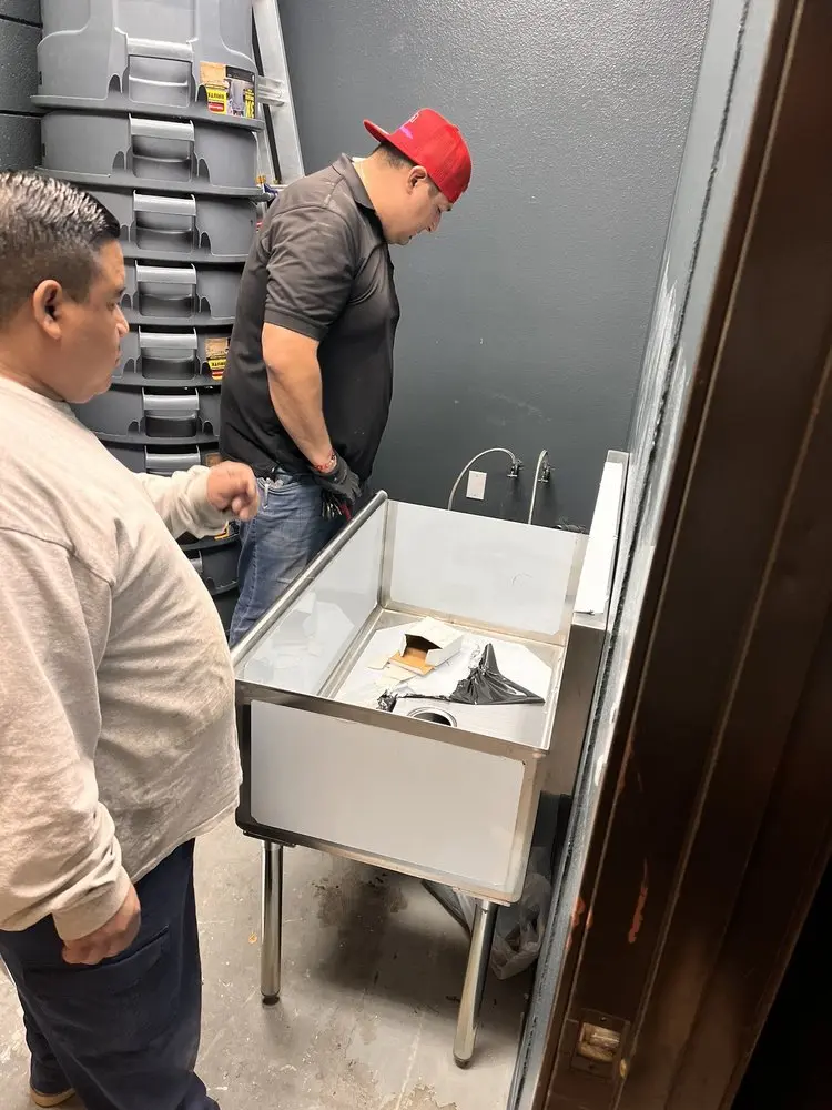 Commercial plumbing and sink installation in Lovejoy Estates